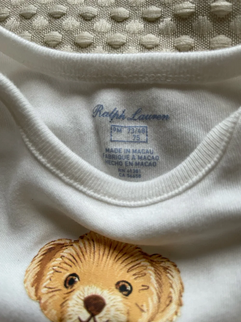 Polo Ralph Lauren Baby Bodysuit and Blanket Set